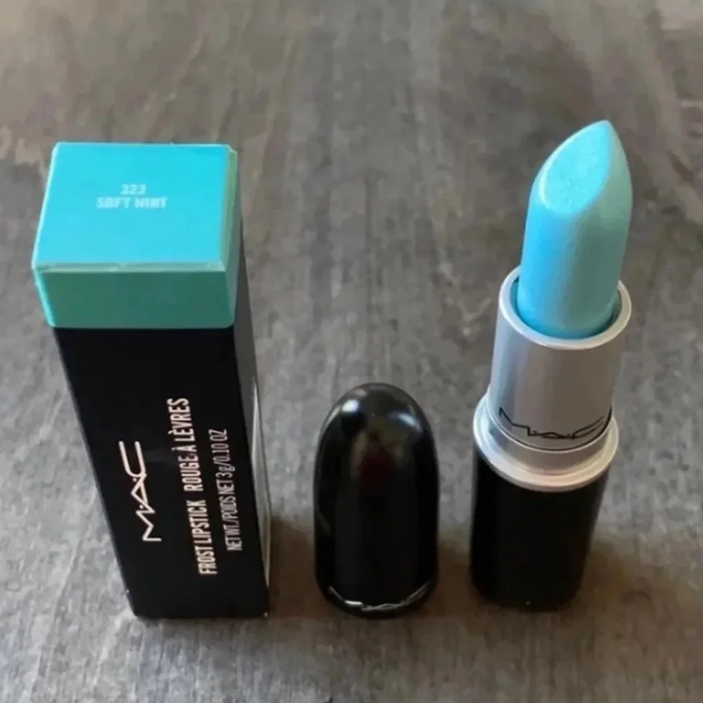 MAC Soft Hint Frost Blue Lipstick - 223